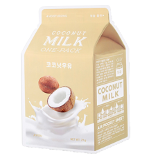 A'Pieu Увлажняющая маска с экстрактом кокоса Coconut Milk One-Pack