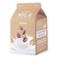 A'Pieu Укрепляющая маска с экстрактом кофе и коллагеном Coffee Milk One-Pack