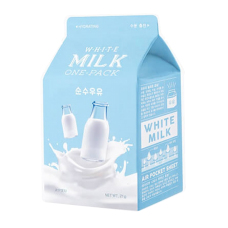 A'Pieu Тканевая увлажняющая маска с молочными протеинами White Milk One-Pack