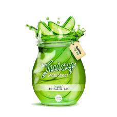 Holika Holika Маска тканевая для лица с соком алоэ Juicy Mask Sheet