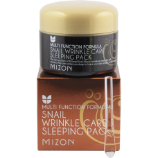 MIZON Ночная маска c экстрактом улитки Snail Wrinkle Care Sleeping Pack