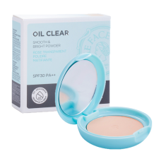 THE FACE SHOP Компактная пудра Oil Clear Smooth & Bright Pact SPF30 PA++ #N203 Natural Beige