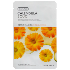 THE FACE SHOP Тканевая маска с экстрактом календулы Real Nature Calendula  Face Mask