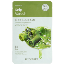 THE FACE SHOP Тканевая маска с экстрактом ламинарии Real Nature Kelp Face Mask