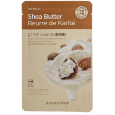 THE FACE SHOP Тканевая маска с маслом ши Real Nature Mask Shea Butter