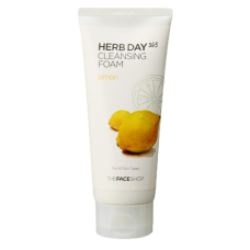 The Face Shop Пенка для умывания с экстрактом лимона Herb Day 365 Cleansing Foam #Lemon