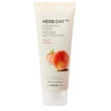 The Face Shop Пенка для умывания с экстрактом персика Herb Day 365 Cleansing Foam #Peach