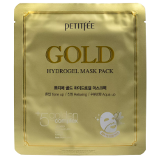 Petitfee Гидрогелевая маска для лица с золотым комплексом Gold Hydrogel Mask Pack